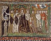 unknow artist The Empress Theodora and Her Court china oil painting artist